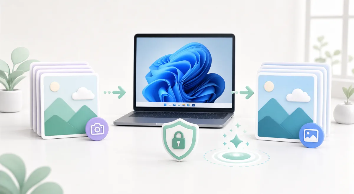 HEIC to JPG on Windows illustration