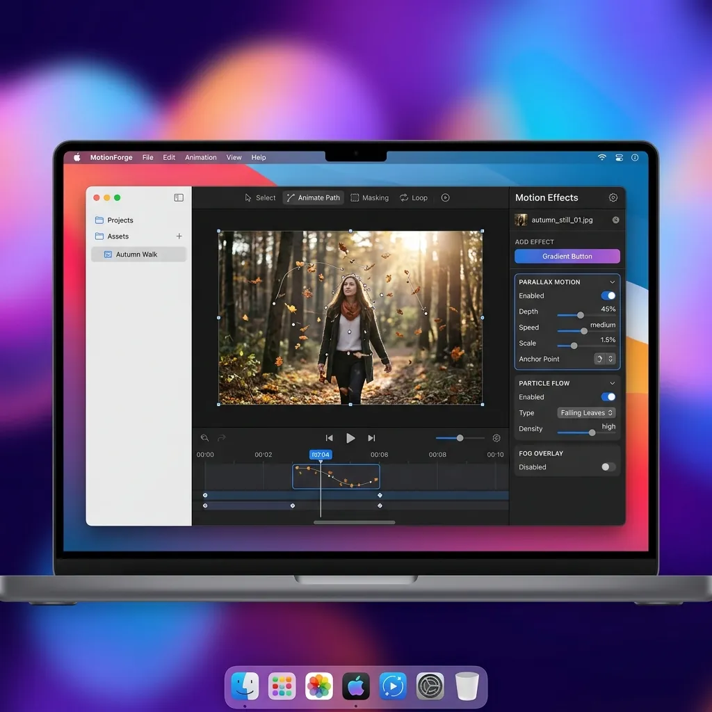 Photo to Live Photo UI