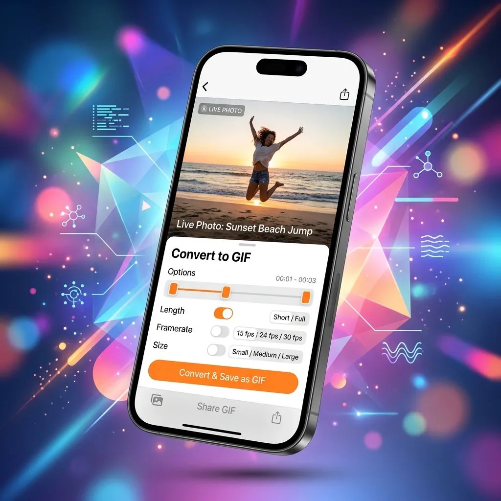 Live Photo to GIF UI
