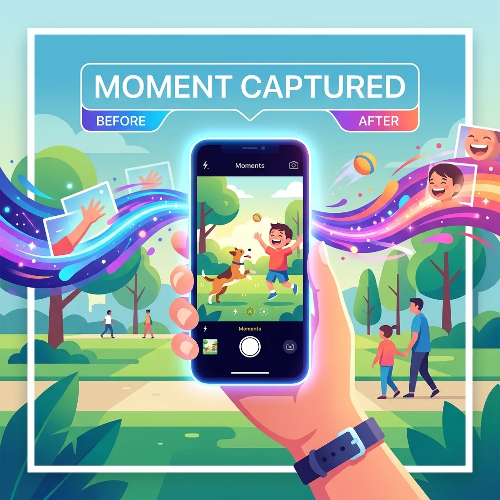 iPhone Live Photo Moment Captured